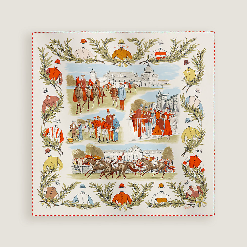 Champ de Courses a Chantilly scarf 70 | Hermès Canada